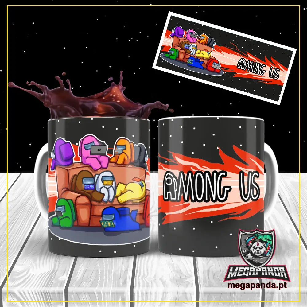 Caneca Among Us Gamer Brindes