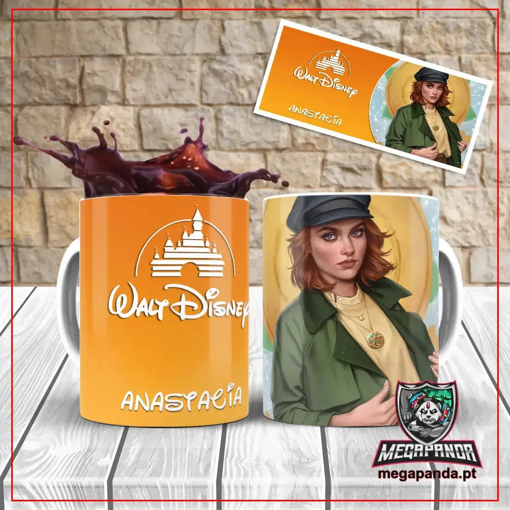 Caneca Anastácia - Princesa de Moderna
