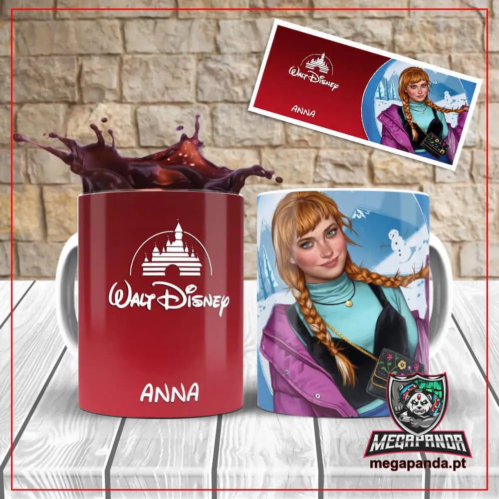 Caneca Anna - Princesa De Moderna Brindes