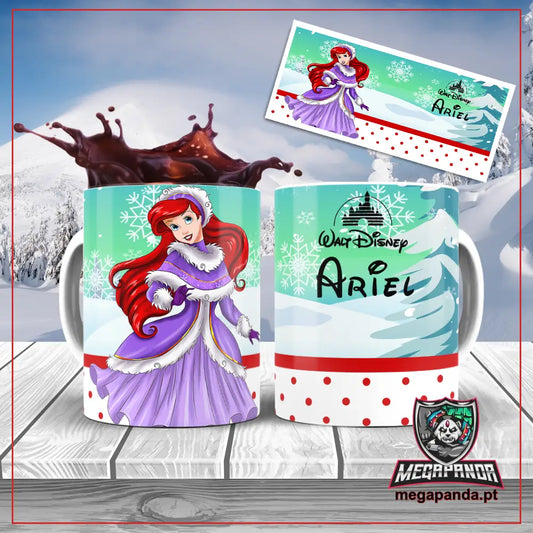 Caneca Ariel - Princesa De Inverno Brindes