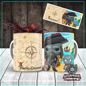 Caneca Barbosa e Macaco II Funko