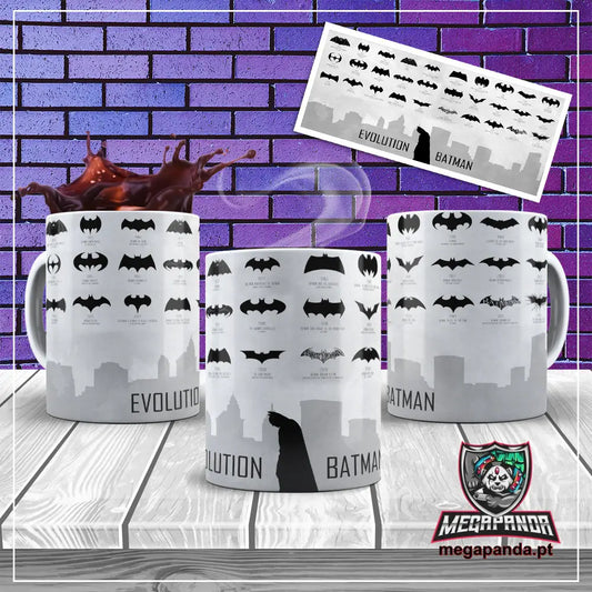 Caneca Batman 3 Brindes