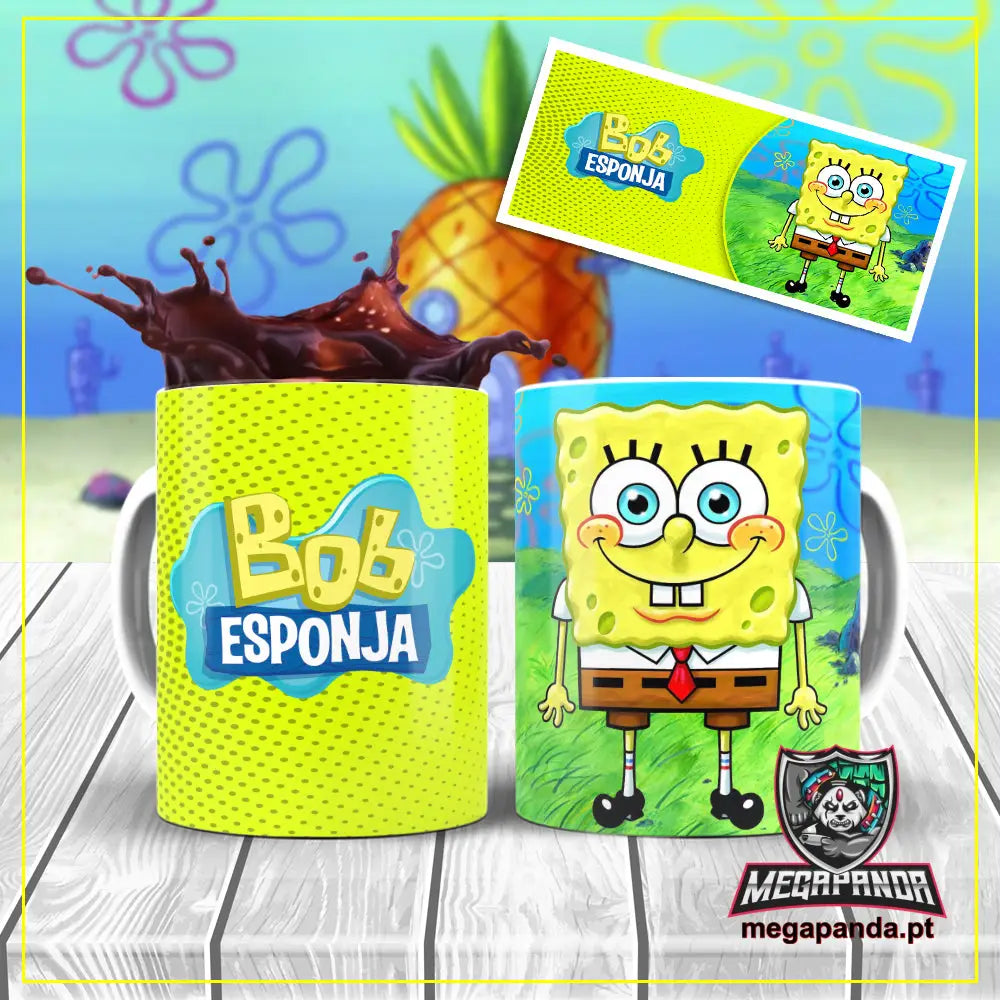 Caneca Bob Esponja