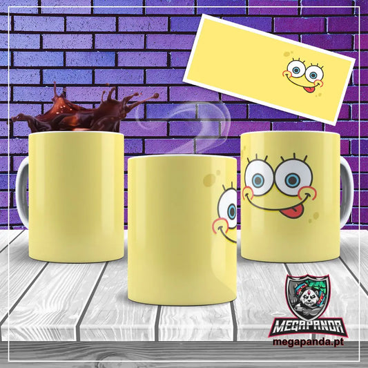 Caneca Bob Esponja Brindes