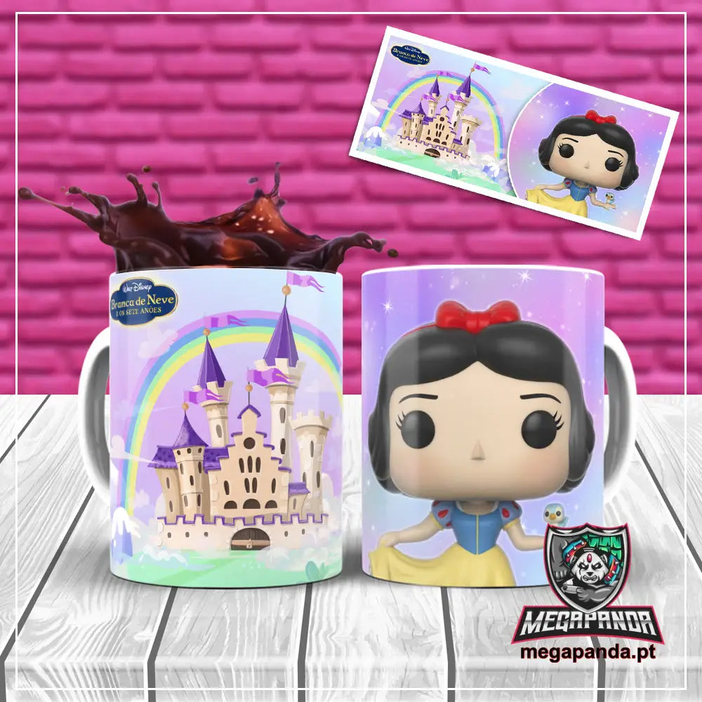 Caneca Branca de Neve Funko