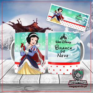 Caneca Branca de Neve - Princesa de Inverno
