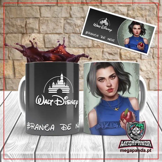 Caneca Branca De Neve - Princesa Moderna Brindes