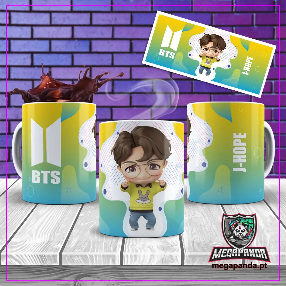 Caneca Bts J-Hope Brindes