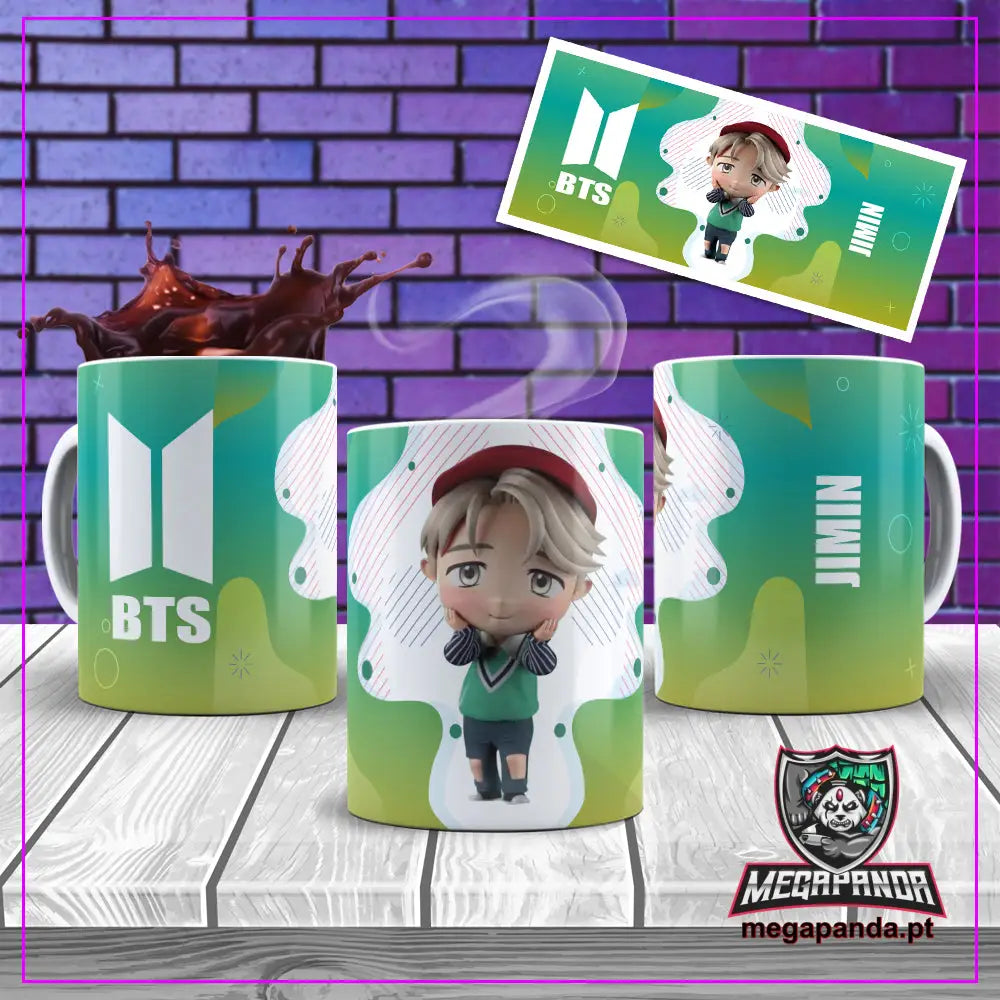 Caneca Bts Jimin Brindes