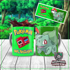 Caneca Personalizada do Bulbasaur