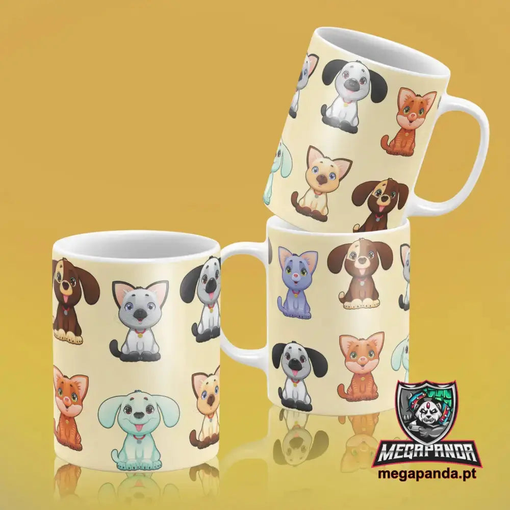 Caneca Cães e Gatos