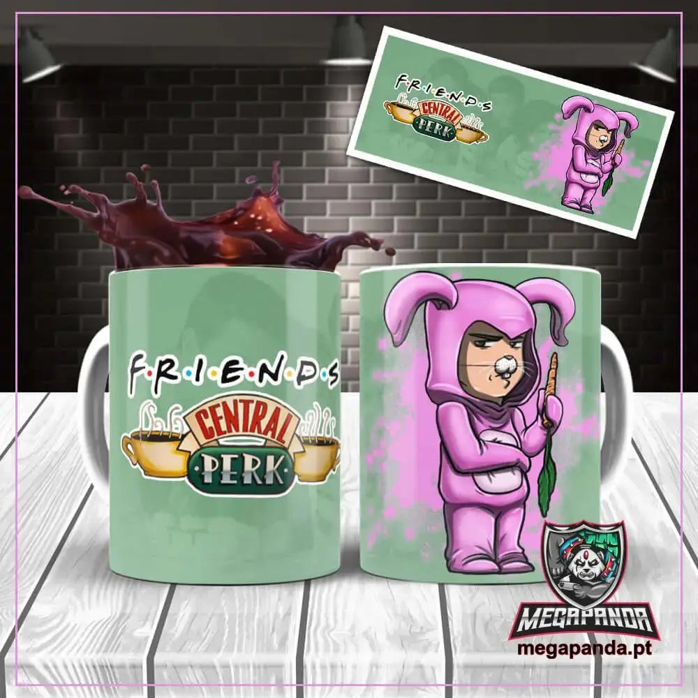 Caneca Chandler Bing: O Toque Divertido para Seu Dia