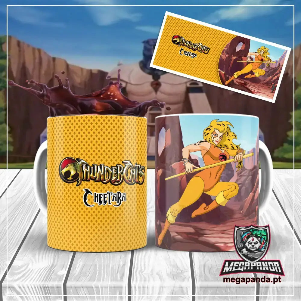 Taza de guepardo
