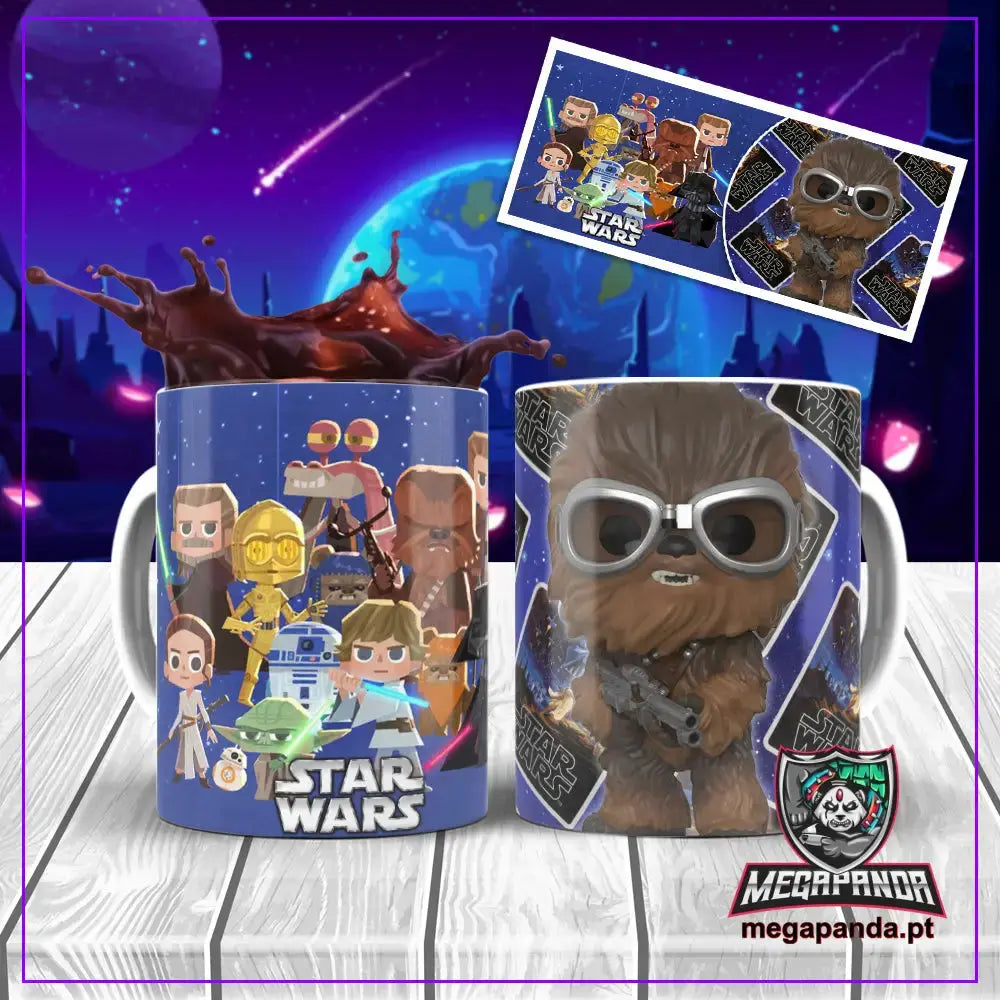 Caneca Chewbacca Funko