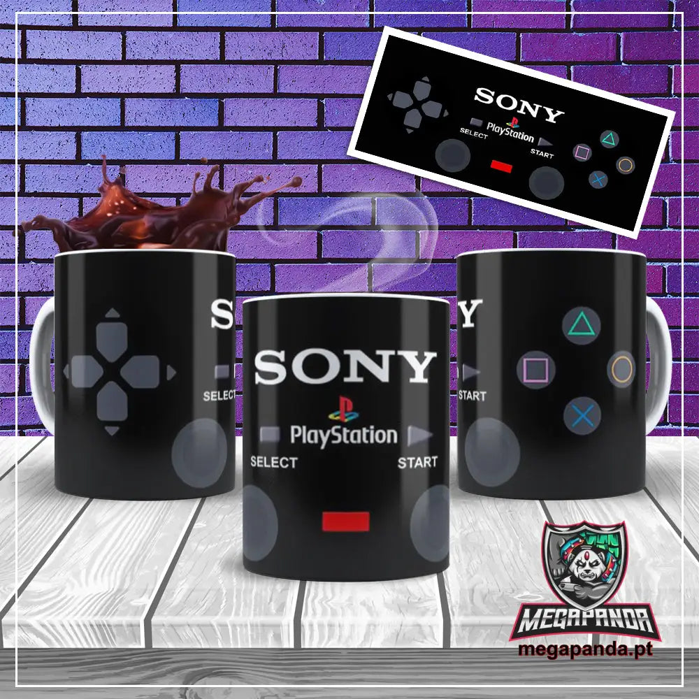 Caneca Comando Playstation