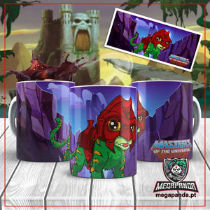 Caneca Cringer Battle Cat