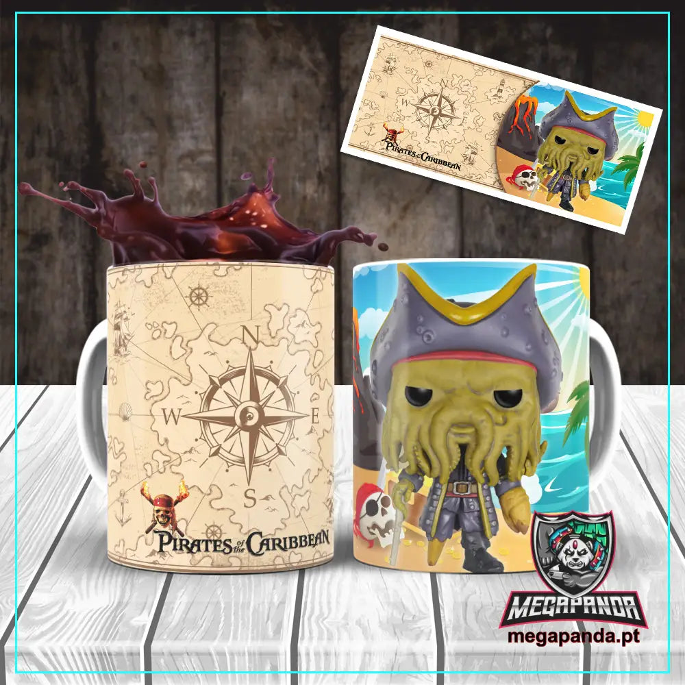 Caneca Davy Jones Funko Brindes