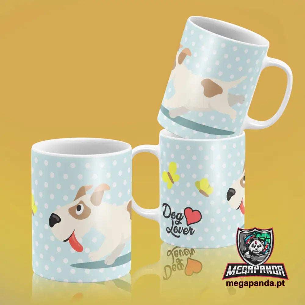 Caneca Dog Lover 3 Brindes