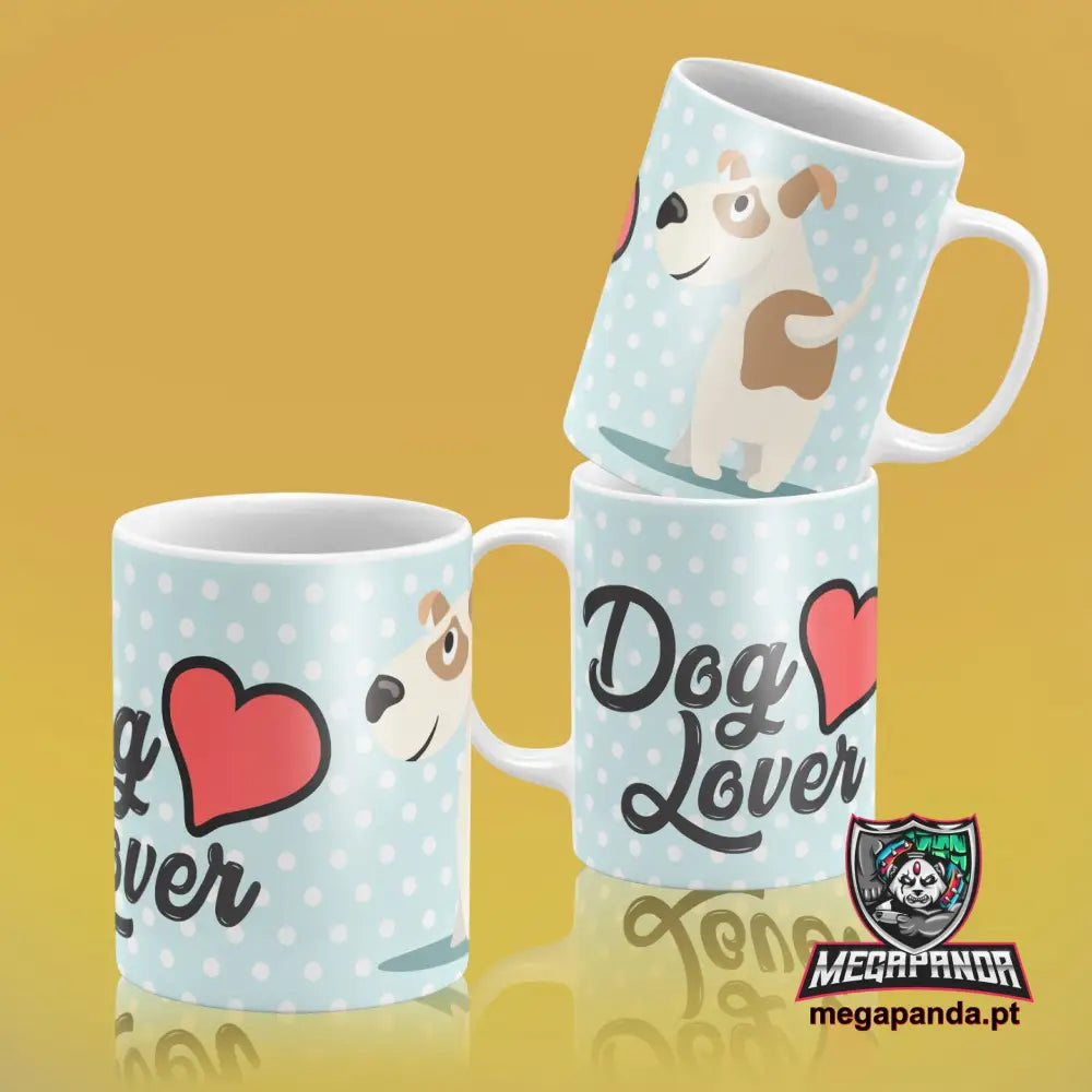 Caneca Dog Lover 5 Brindes