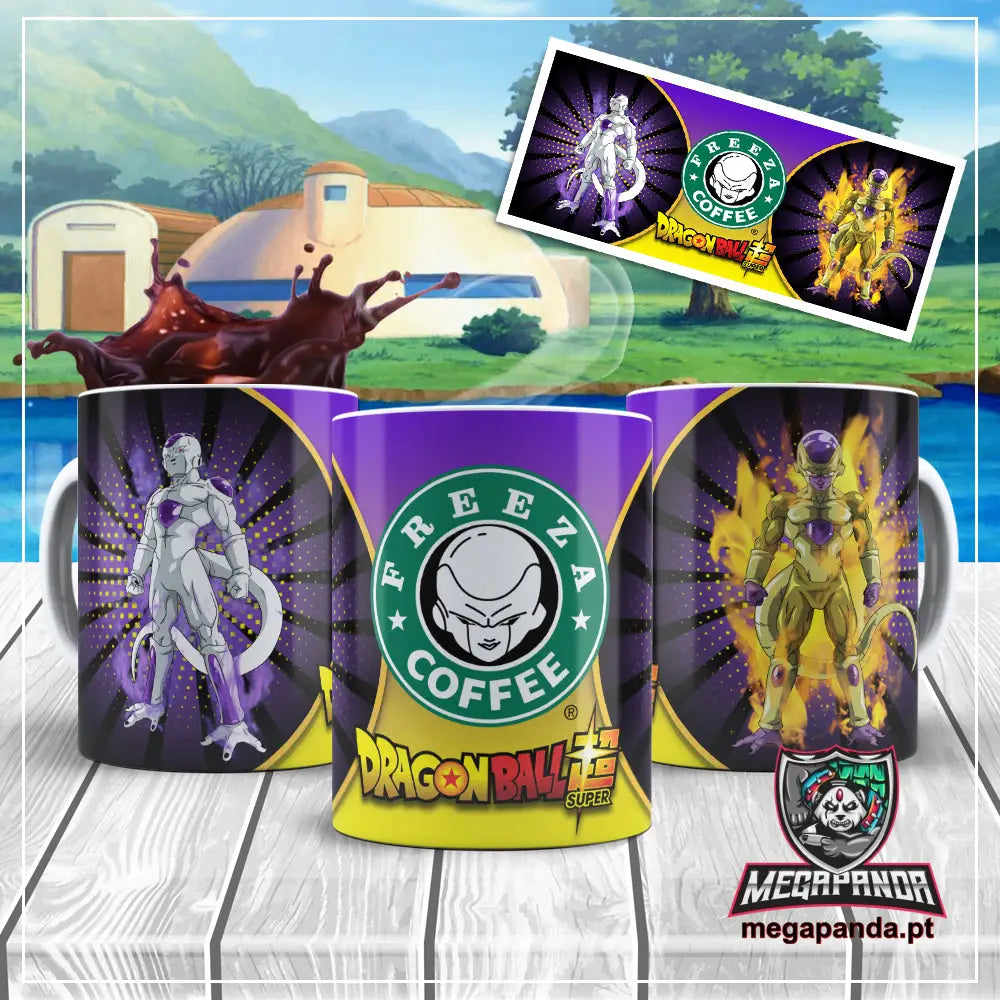 Caneca Dragon Ball Freeza Brindes