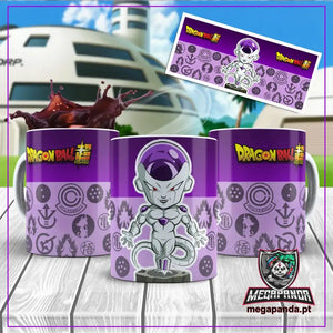 Caneca Dragon Ball Freeza Chibi