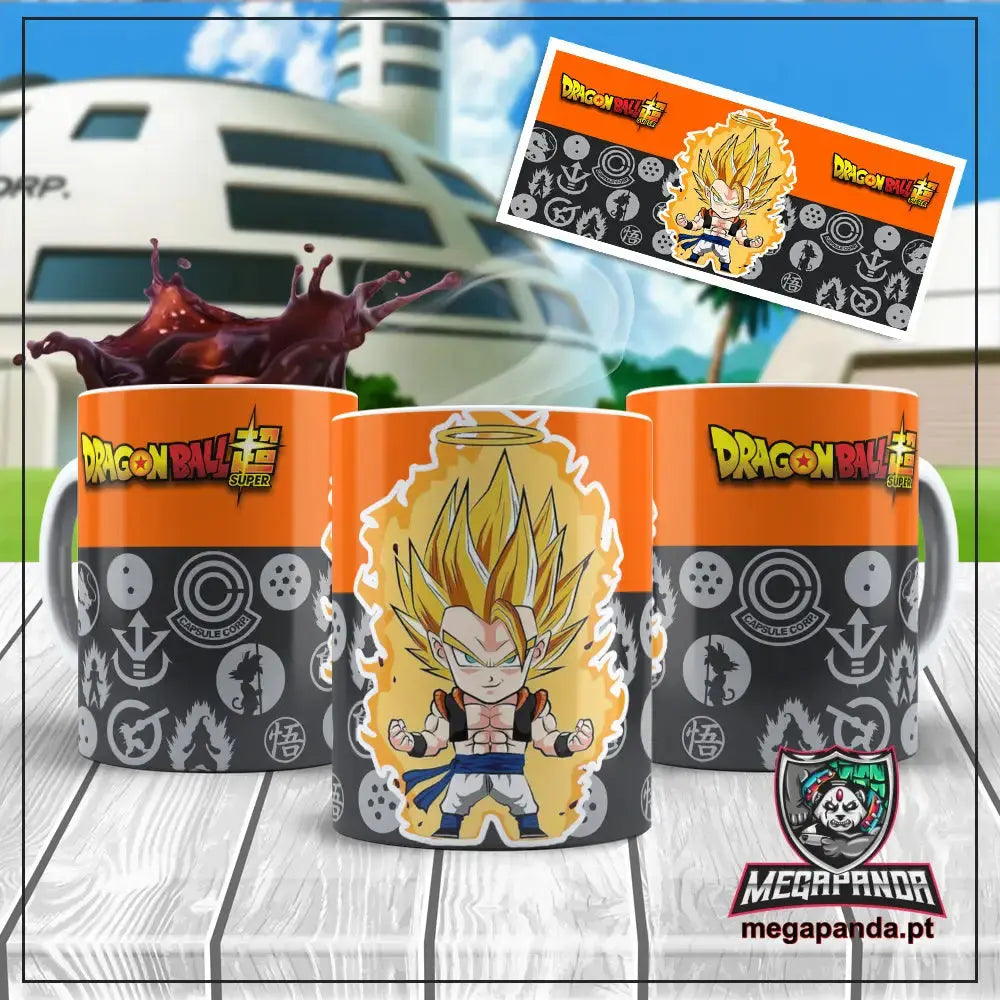 Caneca Dragon Ball Gogeta SS