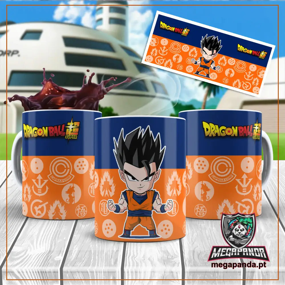 Caneca Dragon Ball Gohan