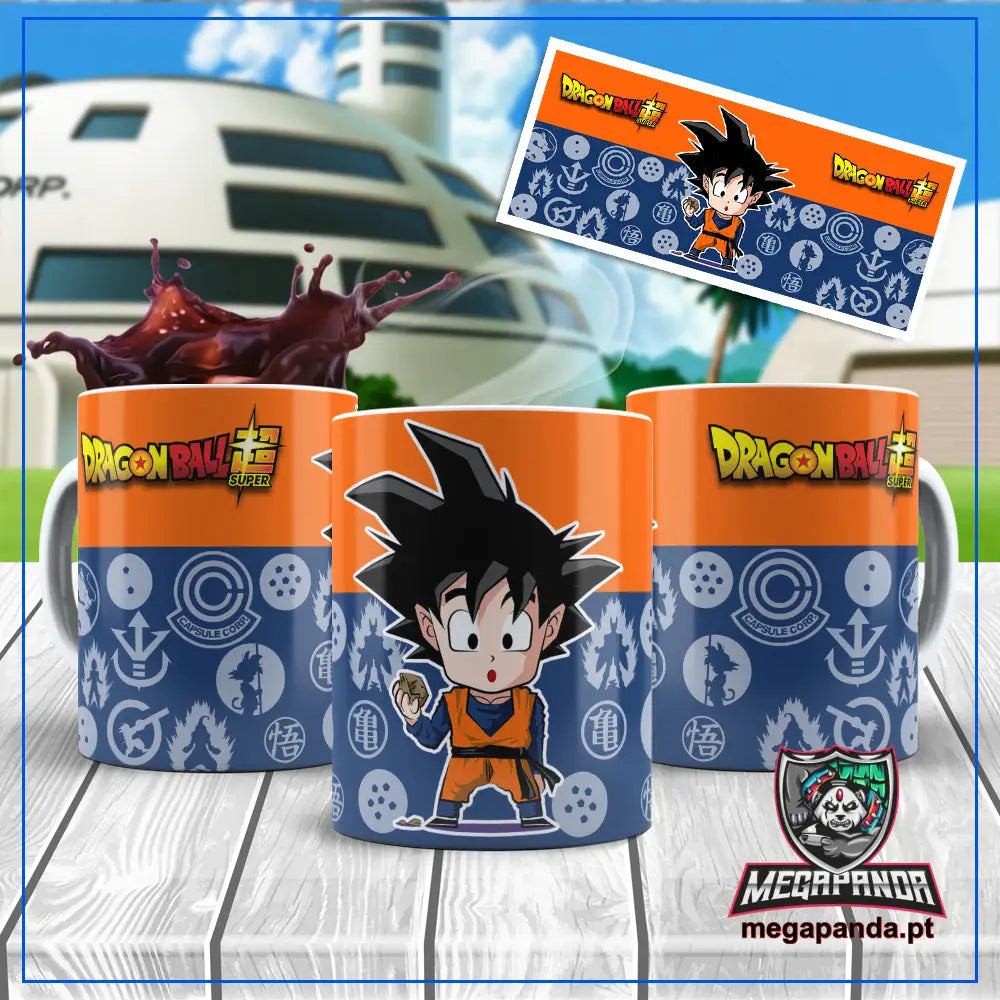 Caneca Dragon Ball Goten