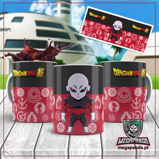 Caneca Dragon Ball Jiren Chibi Brindes