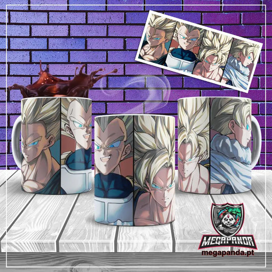 Caneca Dragon Ball Super Sayajin Brindes