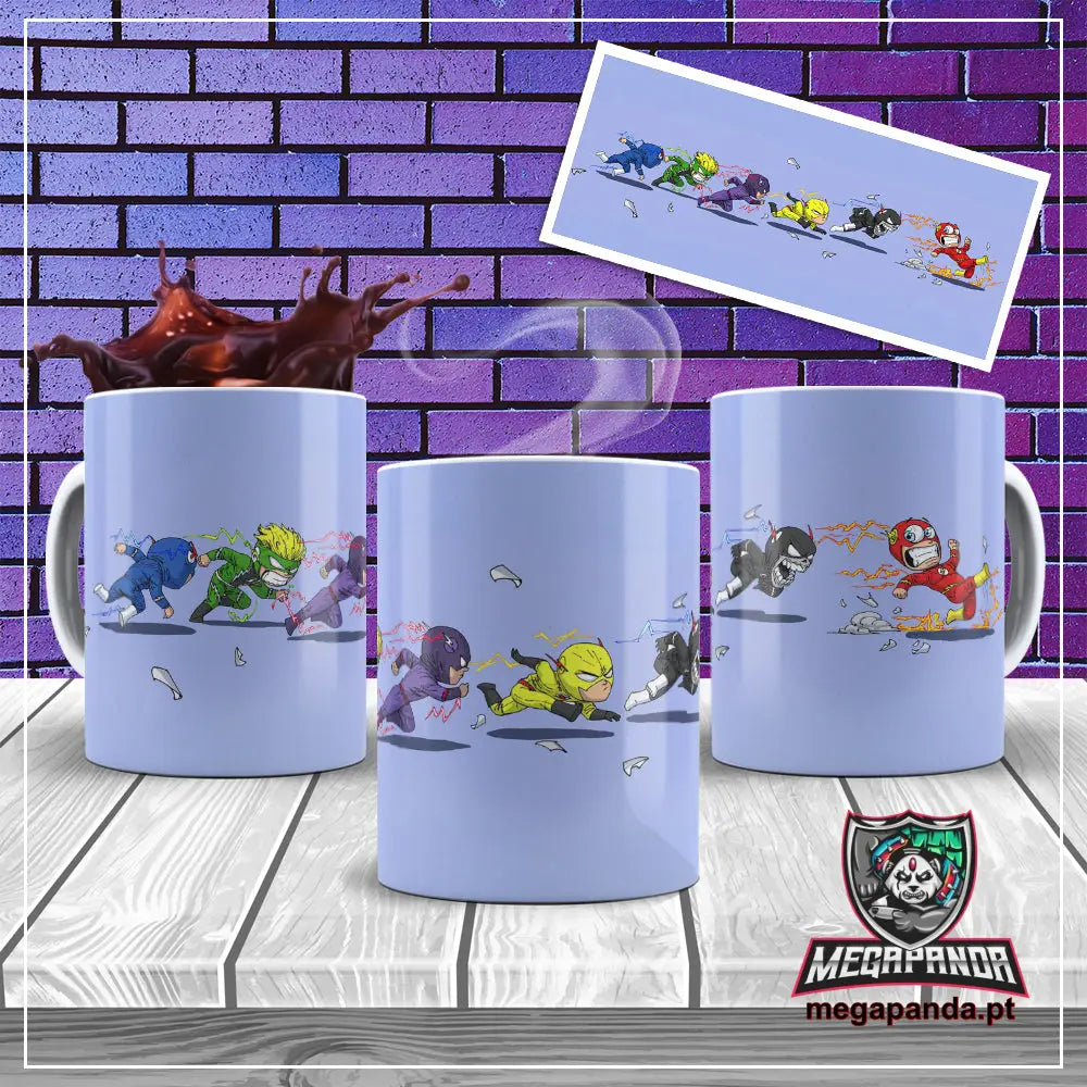 Caneca Flash Anime Brindes