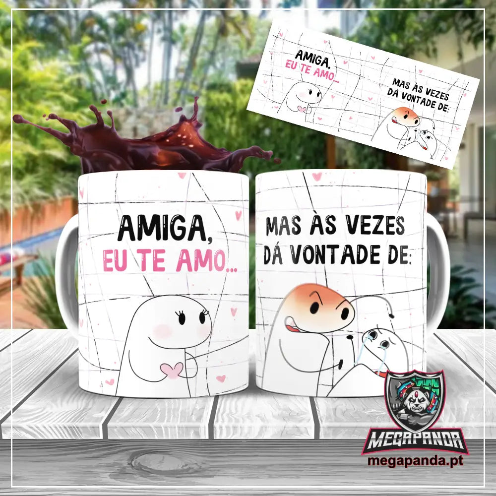 Caneca Flork Amigas