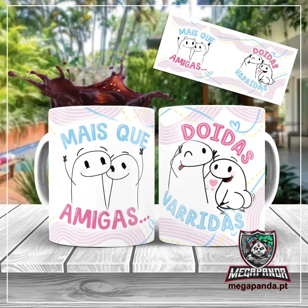 Caneca Flork Amigas
