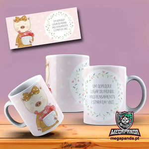 Caneca Frases de Love: Amor em Cada Detalhe