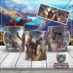 Caneca Free Fire Garena International