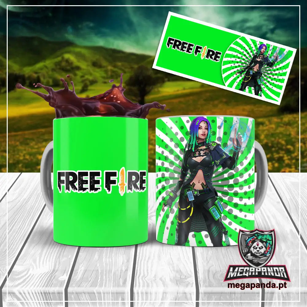 Caneca Free Fire Moko