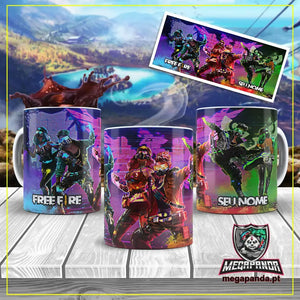 Caneca Free Fire Wallpaper 2021