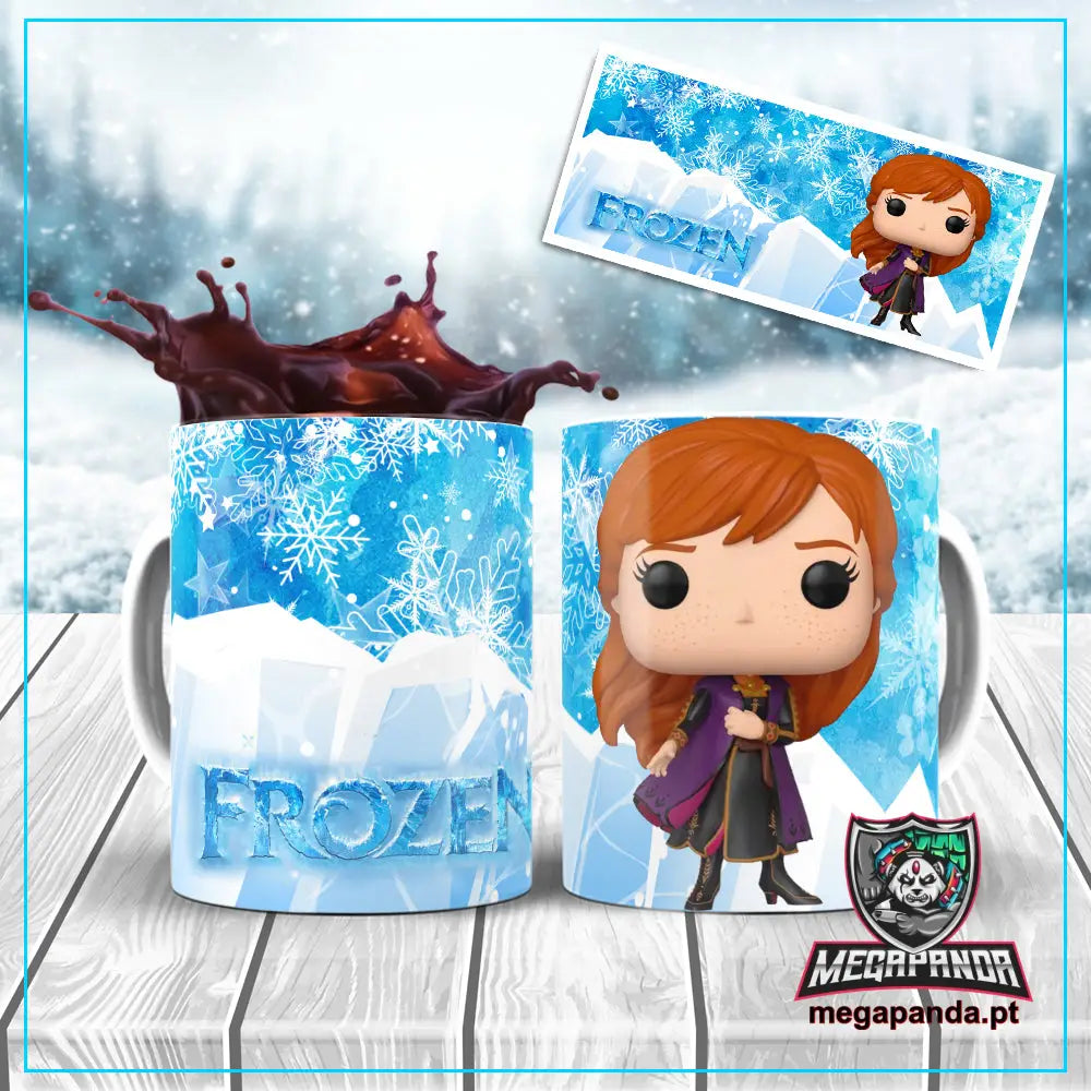 Caneca Frozen Anna Brindes