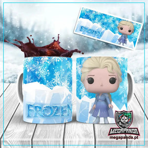 Caneca Frozen Elsa