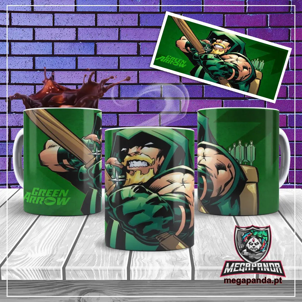 Caneca Green Arrow Brindes