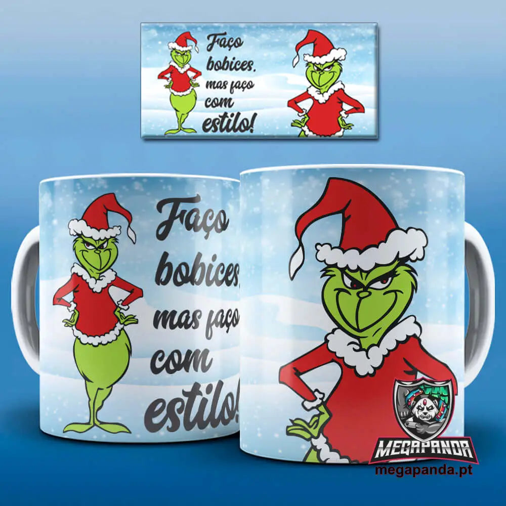 Caneca Grinch Bobices Brindes