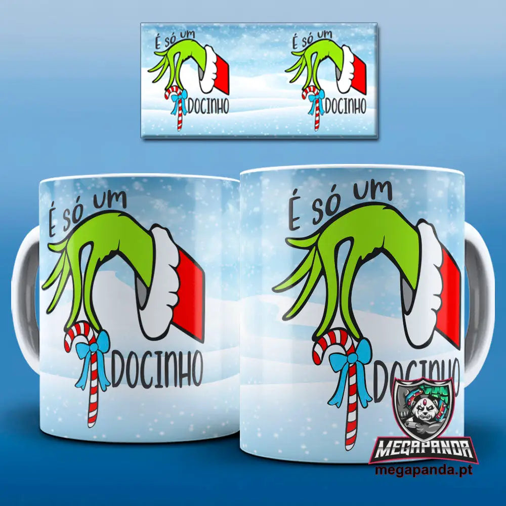 Caneca Grinch Docinho Brindes