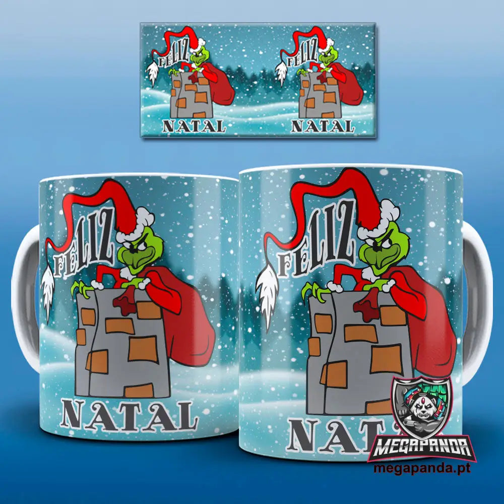 Caneca Grinch  Feliz Natal 2