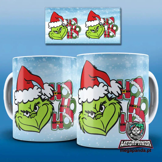 Caneca Grinch Hohoho Brindes