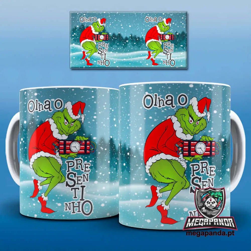 Caneca  Grinch Presentinho 2