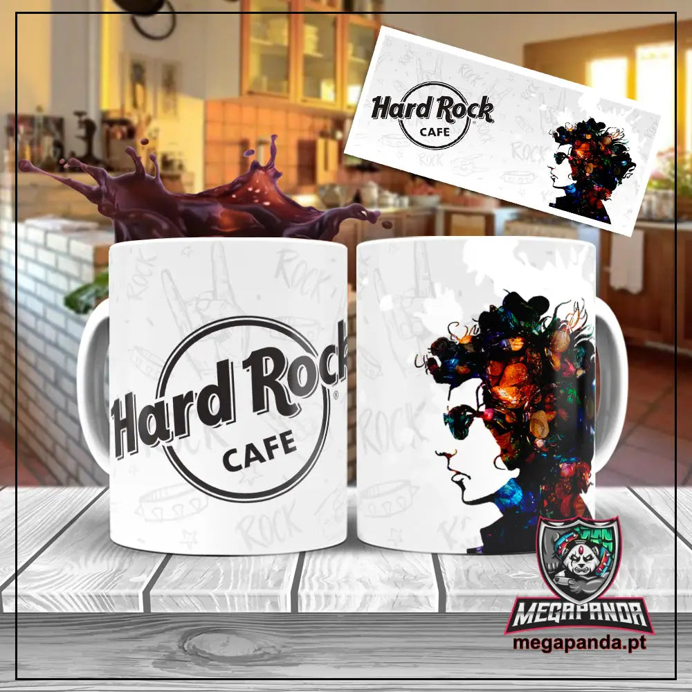 Caneca Hard Rock Bob Dylan Brindes