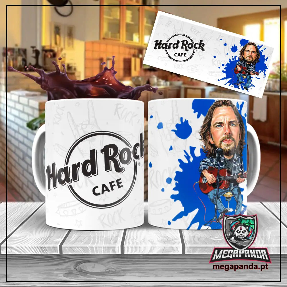 Caneca Hard Rock Eddie Vedder Brindes