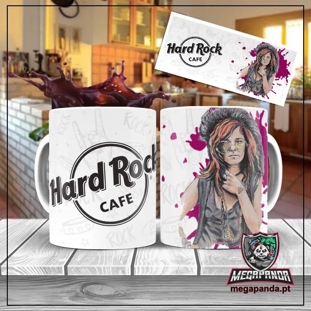 Caneca Hard Rock Janis Joplin Brindes