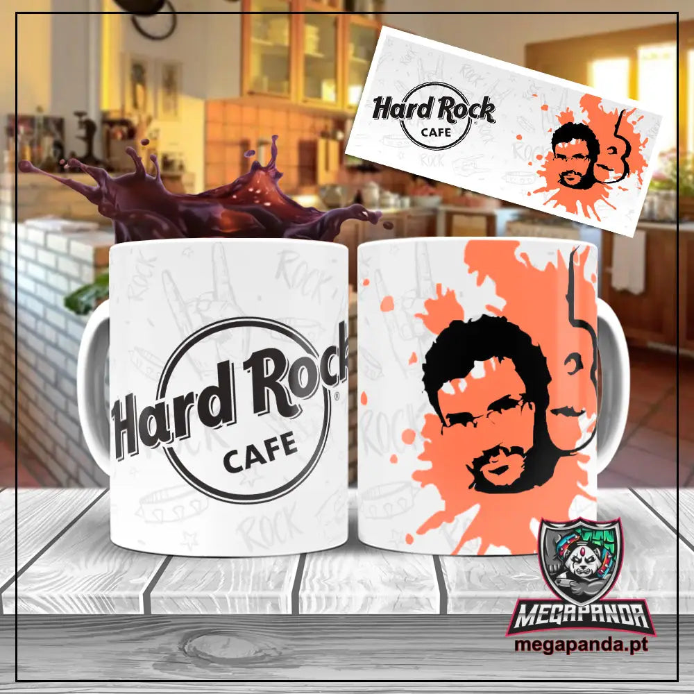 Caneca Hard Rock Renato Russo Brindes