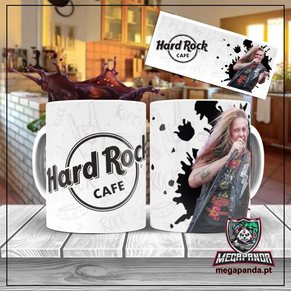 Caneca Hard Rock Sebastian Back Brindes